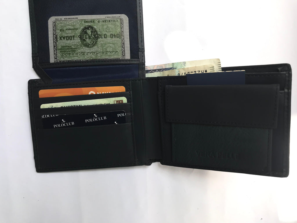 POLOCLUB Leather Bifold Wallet