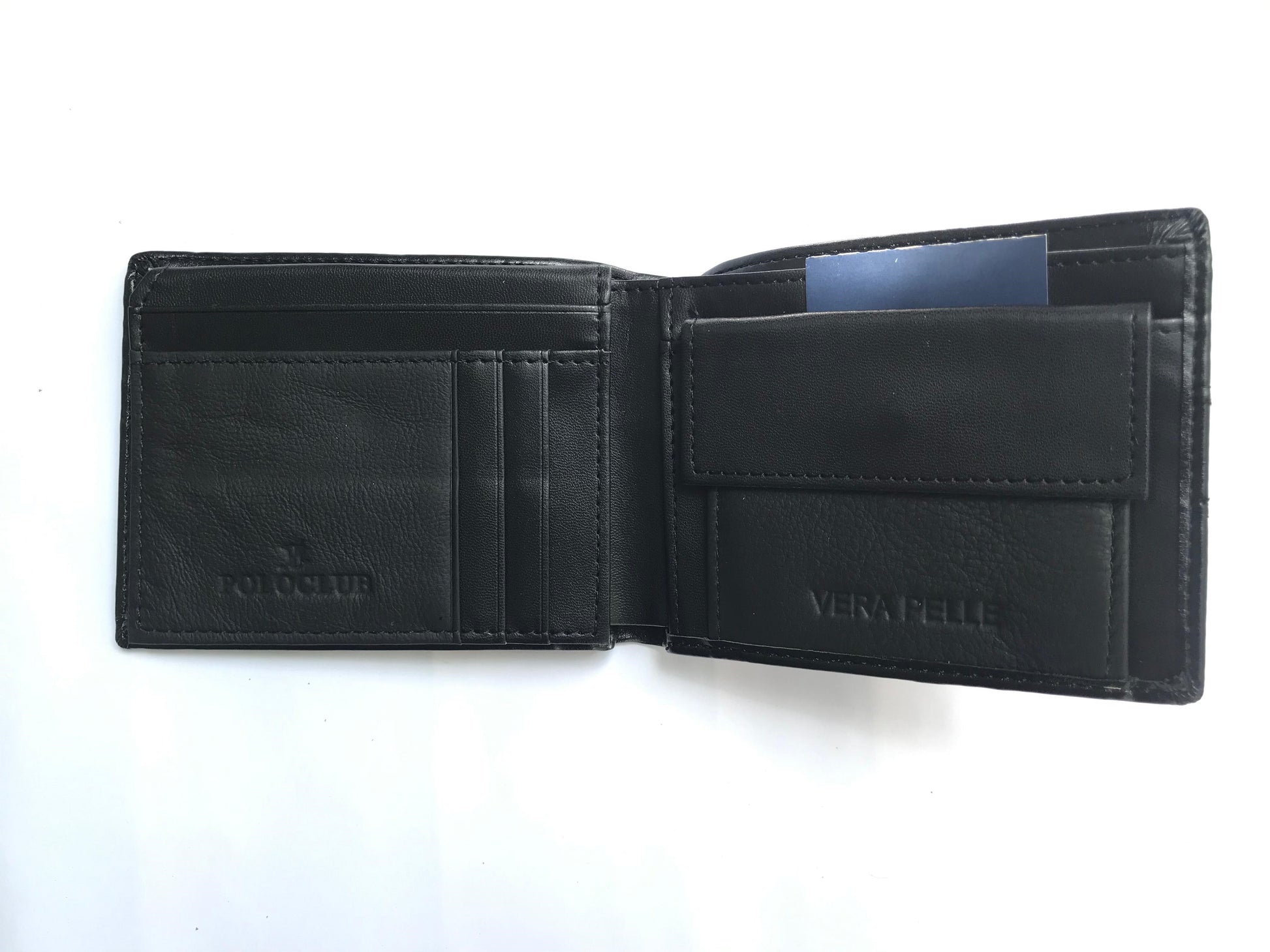 POLOCLUB Leather Bifold Wallet