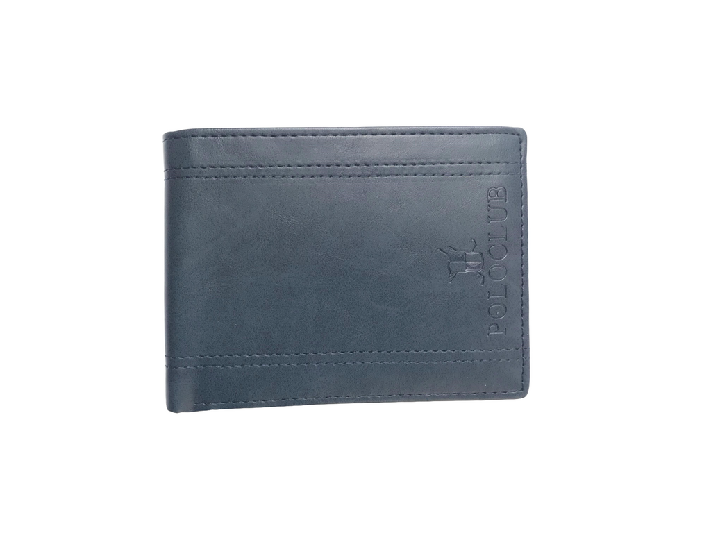 POLOCLUB Leather Bifold Wallet