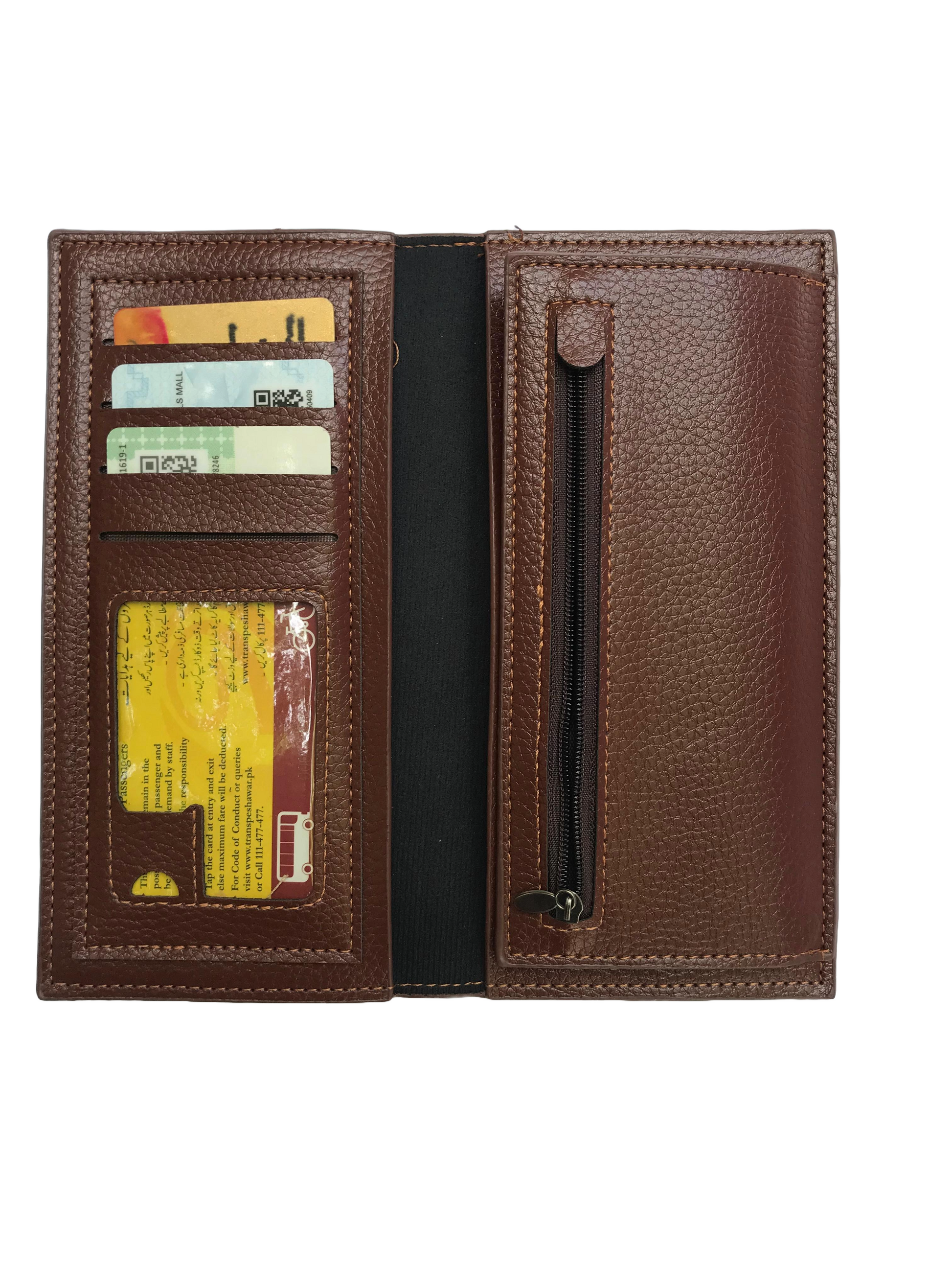 Binfa Long  Leather Wallet – Elegant & Professional Look