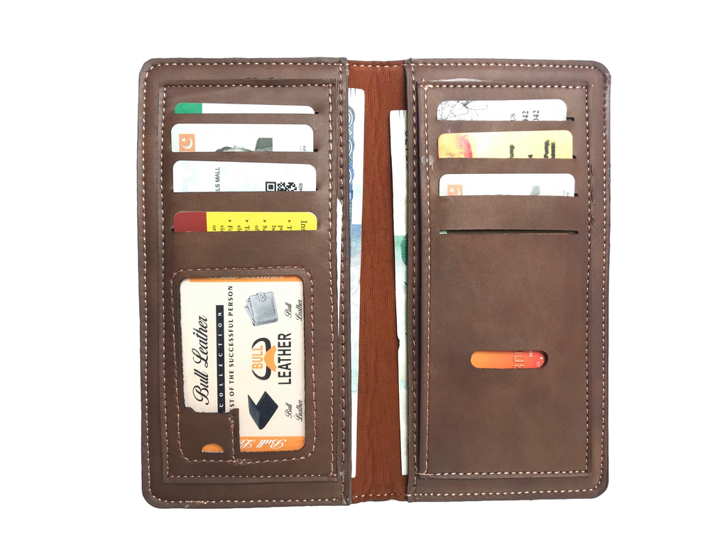 AIKS KANGAROO & Bull Leather Wallet