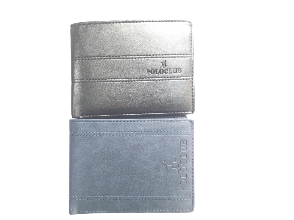 POLOCLUB Leather Bifold Wallet