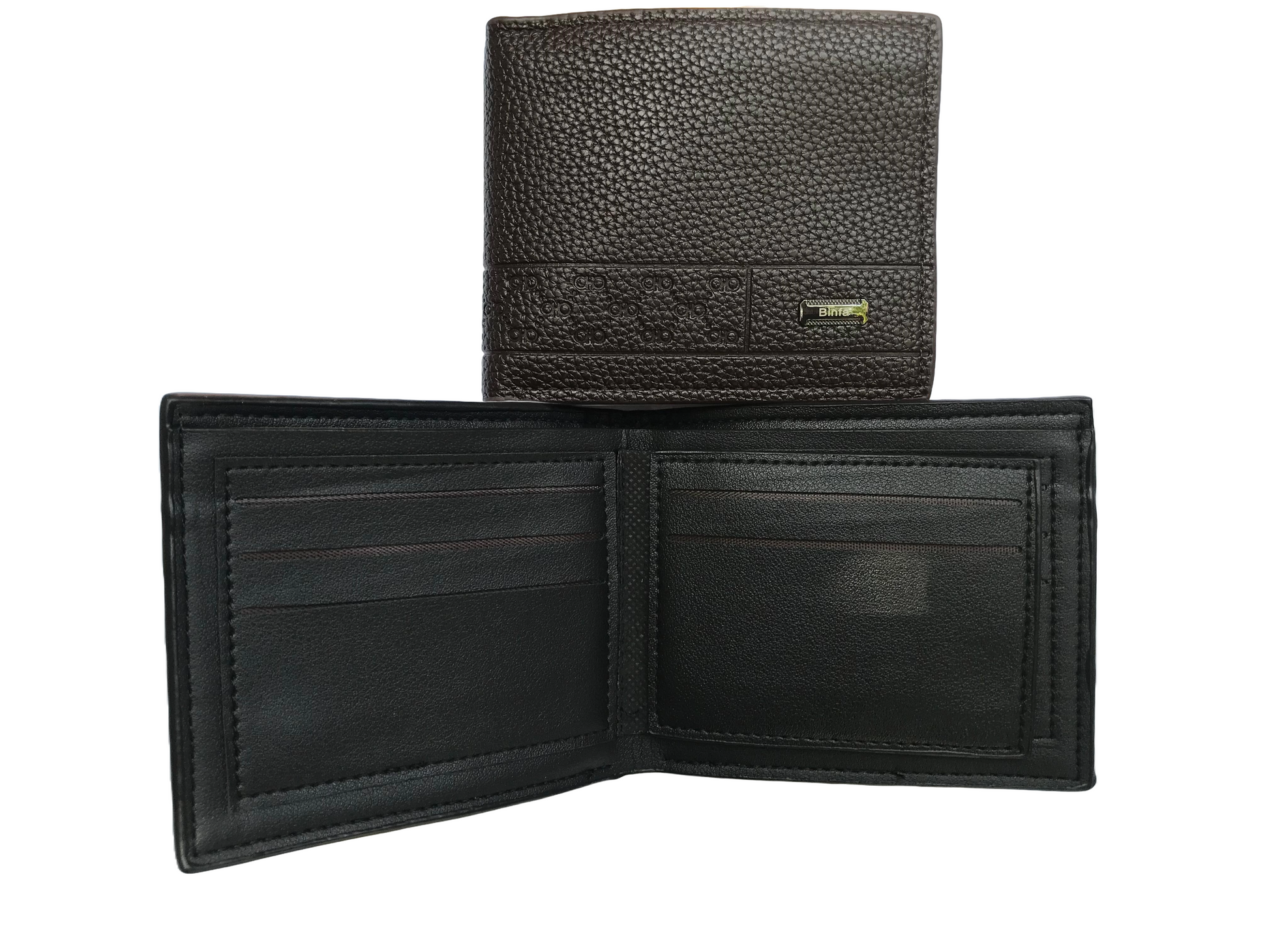 Binfa Textured Leather Wallet